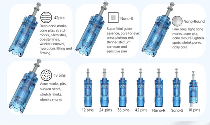 Microneedling Pen Cartridges for Dr.Pen M8S / A11 / A8S / A9